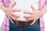 Bloating caused by a fibroid